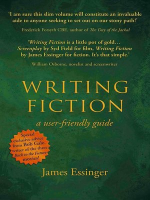 cover image of Writing Fiction - a user-friendly guide